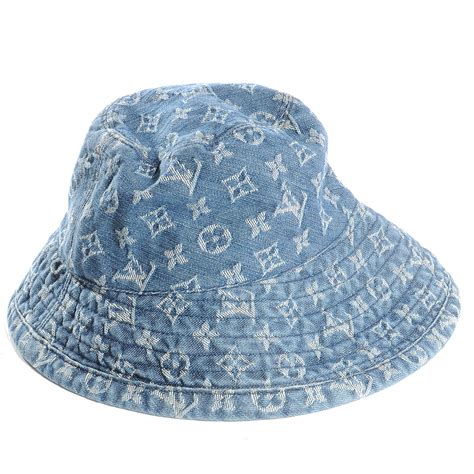 louis vuitton denim bucket hat|louis vuitton bucket hat price.